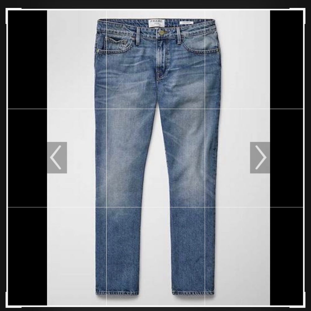 FRAME Le Grand Garçon 27 slouch jeans